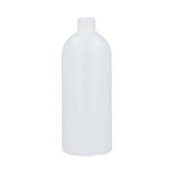 Butelka 400 ml, biała, HDPE, 24/410