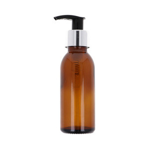 Butelka 100 ml brązowa, Szkło 28/410
