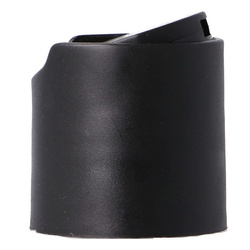 Disc top PP czarny matowy , gwint 24/410