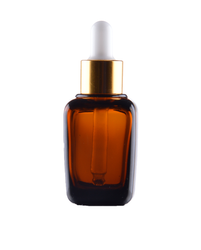 Butelka z pipetą 30 ml, brązowa, szklana