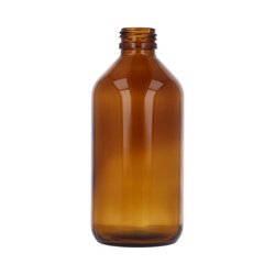 Butelka szklana brązowa 200 ml, gwint 24/410