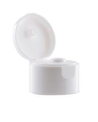 Flip top biały, PP, gwint 28/410