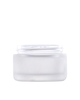 Słoik 50 ml, bezbarwne matowe szkło 58/400