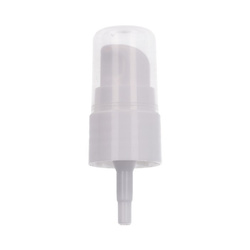 Pompka biała PP 20/410, nasadka bezbarwna PP