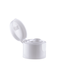 Flip top PP, biały, gwint 24/410