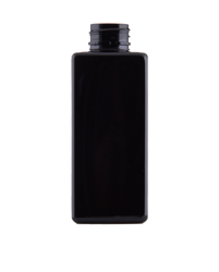 Butelka 250 ml, czarna, PET, 28/410