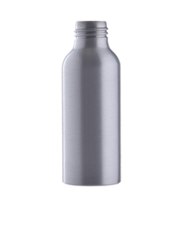 Butelka 100 ml, AL, srebrna, 24/410
