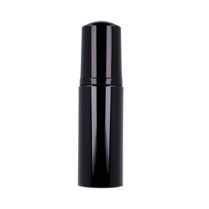 Butelka czarna PET 60ml, pompka pianotwórcza czarna PP, nasadka czarna PP