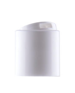 Disc top biały, PP, gwint 24/410