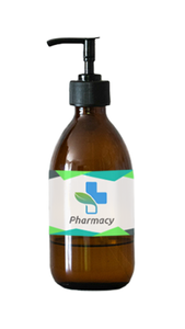 Butelka 150 ml brązowa, szkło, 28/410