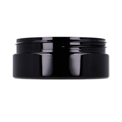 Słoik PET czarny 200 ml, gwint 100/400