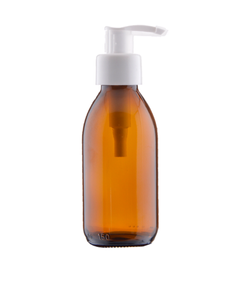 Butelka 150 ml brązowa, szkło, 28/410